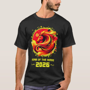 Chinese New Year 2026 Horse Happy Chinese New Year T-Shirt