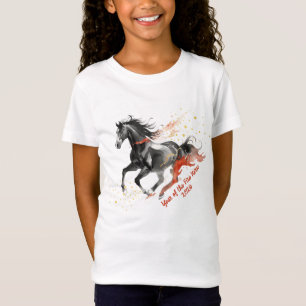 Chinese New Year 2026 Horse Ink New Year Party T-Shirt