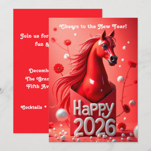 Chinese new year 2026 invitation
