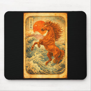 Chinese New Year 2026 Of The Horse Lunar New Year  Mouse Mat