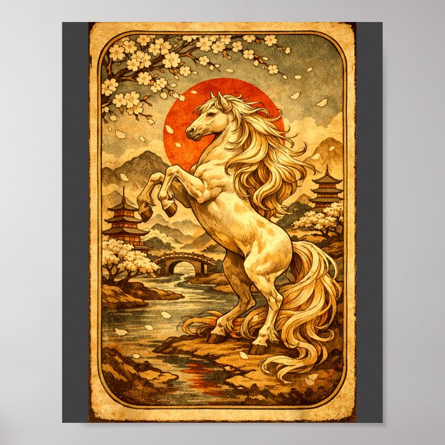 Chinese New Year 2026 Of The Horse Lunar New Year  Poster (Front)
