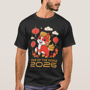 Chinese New Year 2026 Year Of The Horse 2026 Women T-Shirt