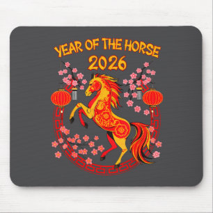 Chinese New Year 2026 Year Of The Horse  Mouse Mat