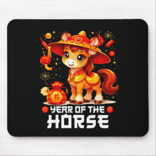 Chinese New Year 2026 Year Of The Horse Mouse Mat