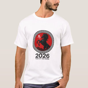 Chinese New Year 2026 Year of the Horse T-Shirt