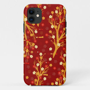 Chinese New Year Branches and Tassels  iPhone 11 Case