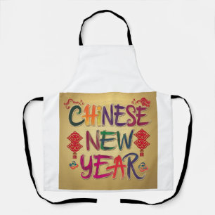 Chinese New year change Apron
