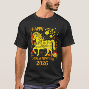 Chinese New Year Clothing Year Of The Horse 2026  T-Shirt