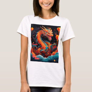 Chinese New Year colorful dragon T-Shirt