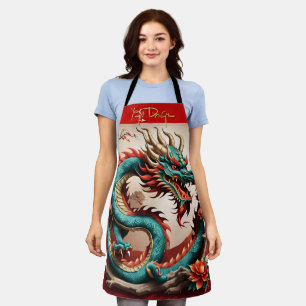 Chinese New Year Dragon 2024 Ap01 Apron