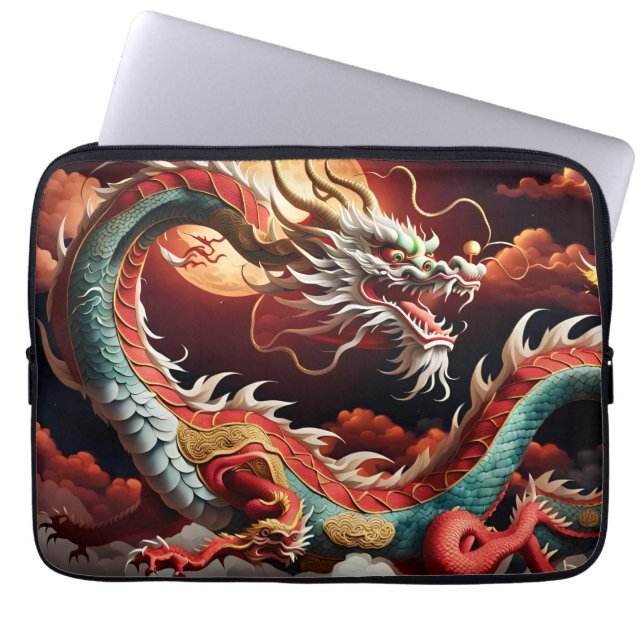 Chinese New Year Dragon 2024 LaptopS03 Laptop Sleeve (Front)