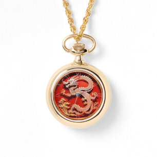 Chinese New Year Dragon 2024 "paper-cut" W Watch