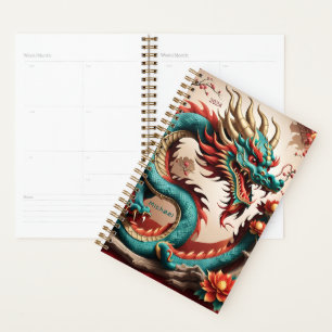 Chinese New Year Dragon 2024 personalised SP1 Planner