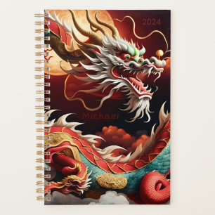 Chinese New Year Dragon 2024 personalised SP3 Planner