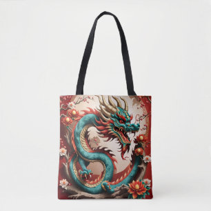 Chinese New Year Dragon 2024 TB01 Tote Bag