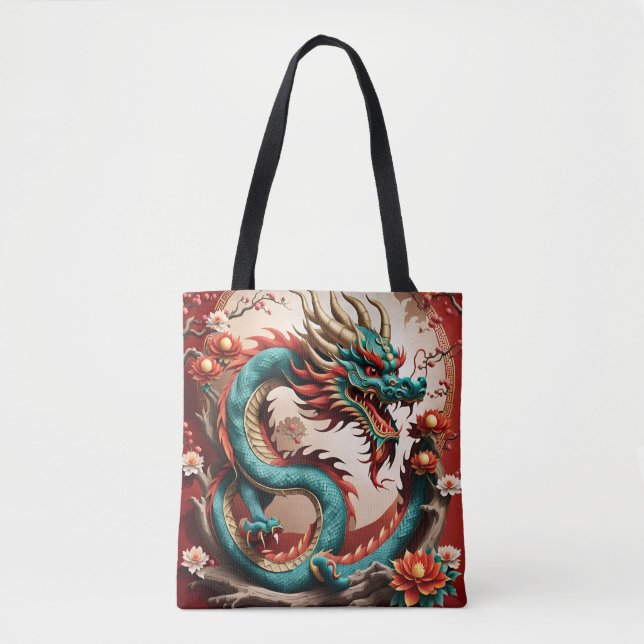 Chinese New Year Dragon 2024 TB01 Tote Bag (Front)