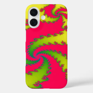 Chinese New Year Dragon Fractal iPhone 16 Case