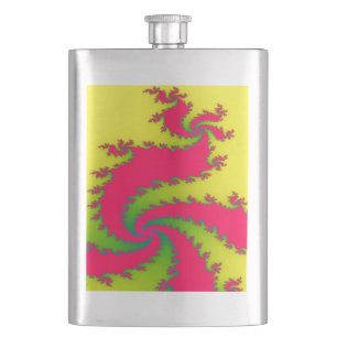 Chinese New Year Dragon Fractal Flasks