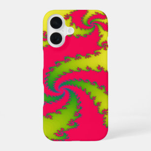 Chinese New Year Dragon Fractal iPhone 16 Case