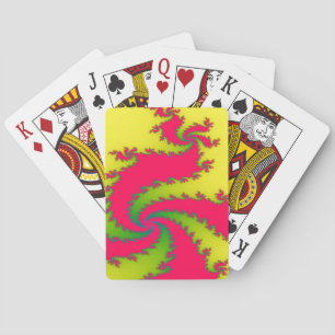 Chinese New Year Dragon Fractal Playing cards