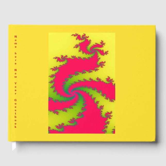 Chinese New Year Dragon Guestbook (Front)