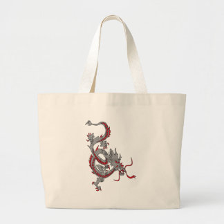Chinese New Year Dragon Large Tote Bag