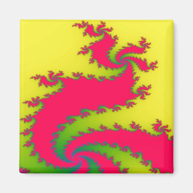 Chinese New Year Dragon Magnet (Front)