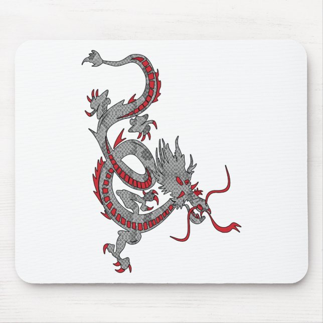 Chinese New Year Dragon Mouse Mat (Front)