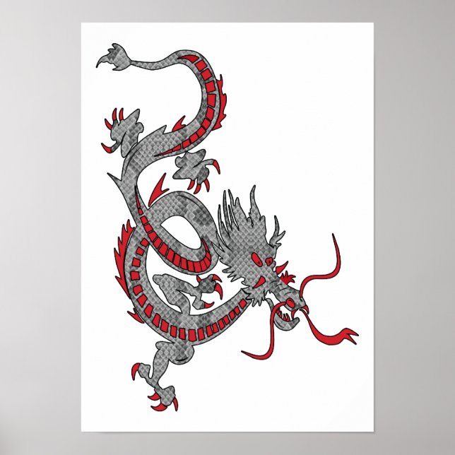 Chinese New Year Dragon Poster (Front)