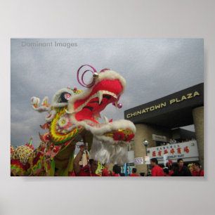 Chinese New Year Dragon Poster