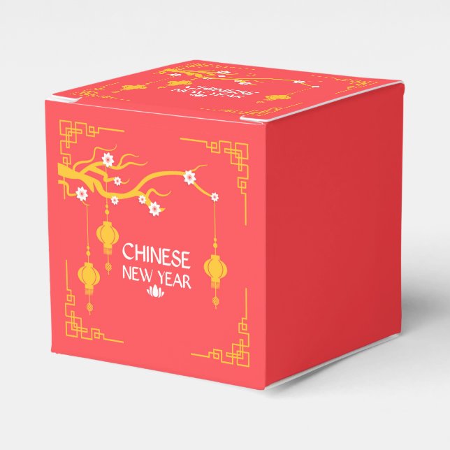 Chinese New Year Favour Box (Front Side)