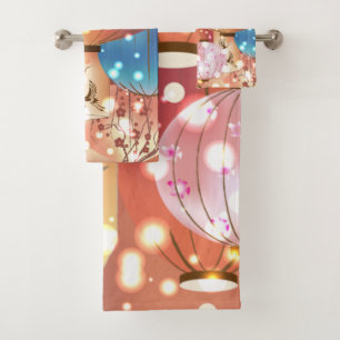 Chinese New Year. Gifts, Decor and Accessories Bath Towel Set