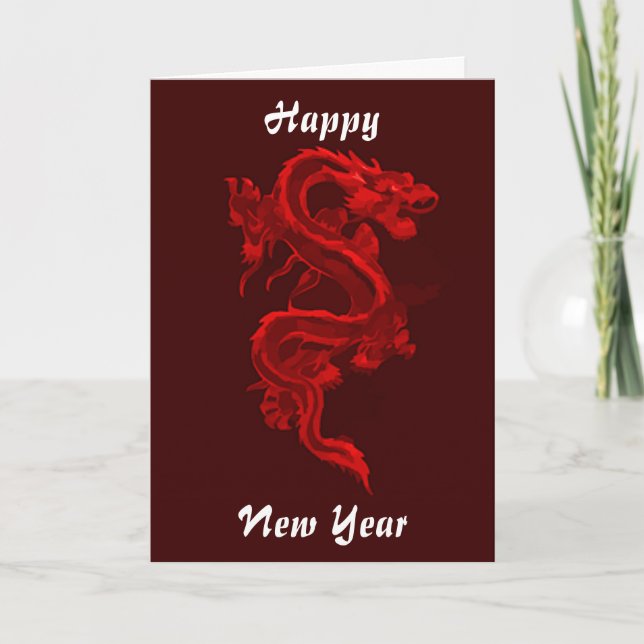 Chinese New Year Greeting Card (Front)