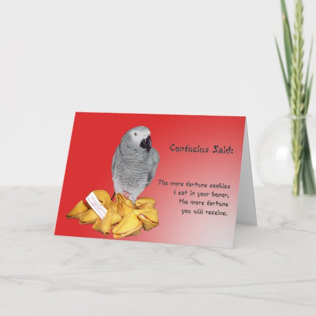 Chinese New Year Holiday Card (Front)