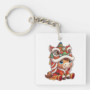 Chinese New Year Horse 2026 Zodiac Key Ring