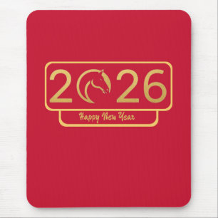 Chinese New Year Horse Perfect Gift Mouse Mat