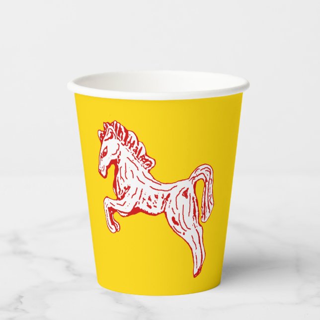Chinese New Year Horse Zodiac Party Cup 2026 (Front)