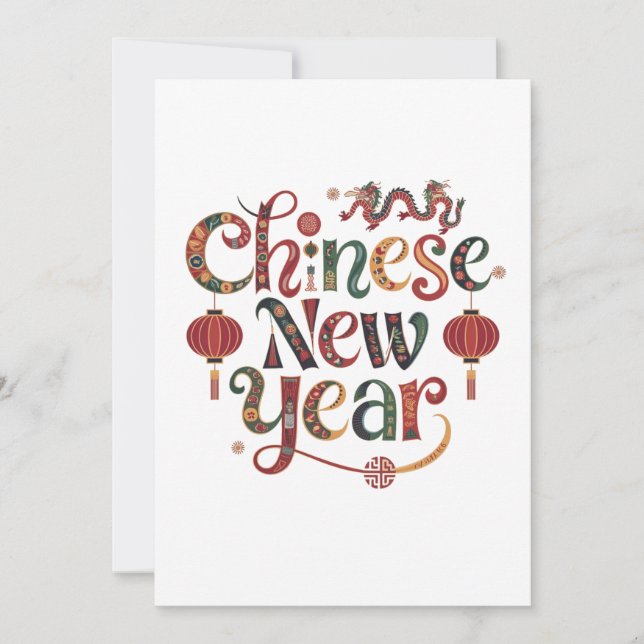Chinese New year Invitation (Front)