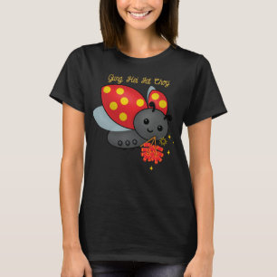 Chinese New Year Ladybug Firecrackers T-Shirt