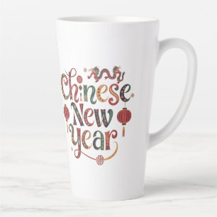 Chinese New year Latte Mug