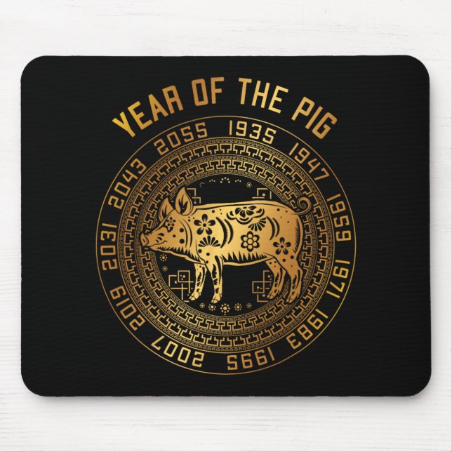 Chinese New Year Of G Chinese Zodiac Year 2031  Mouse Mat (Front)