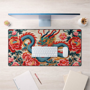 Chinese New Year of the Dragon 2024 "Embroidery" Desk Mat