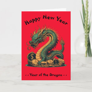 Chinese New Year of the Dragon Card