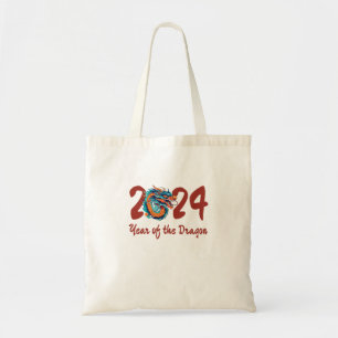 Chinese New Year of the Dragon Chinese Zodiac Gift Tote Bag