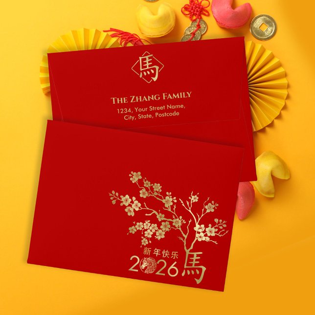 Chinese New year of the fire Horse 2026 Envelope (Creator Uploaded)