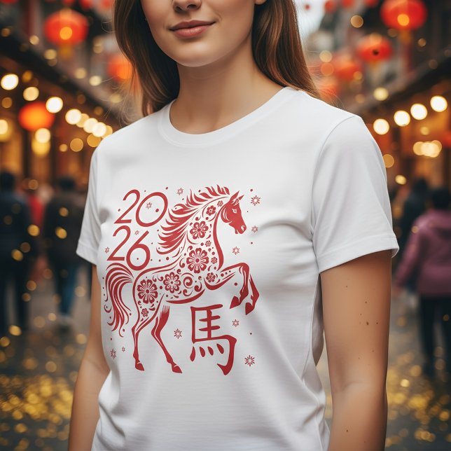 Chinese New year of the Fire Horse 2026 T-Shirt (Creator Uploaded)