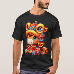 Chinese New Year Of The Horse 2026 Lunar New Year  T-Shirt