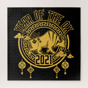 Chinese New Year of the Ox 2021 Jigsaw Puzzle