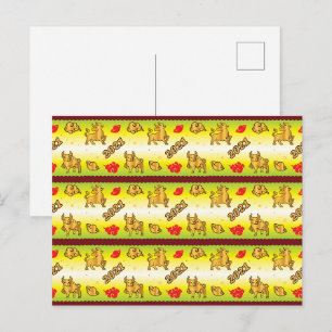Chinese New Year of the Ox 2021 Postcard
