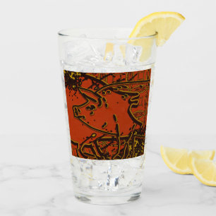 Chinese New Year of the Pig 2019 - Red & Gold Glass